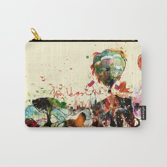 World as One : Human Kind Carry-All Pouch