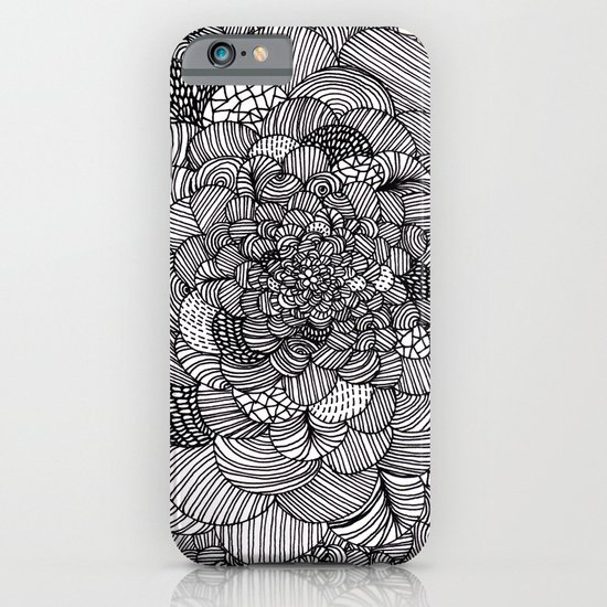 Ink flowers iPhone & iPod Case