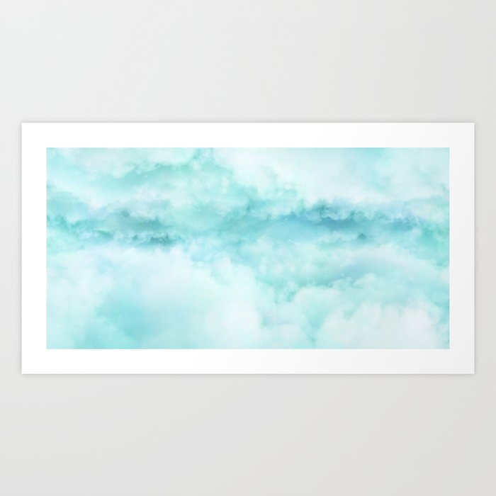 Blue Sky Art Print