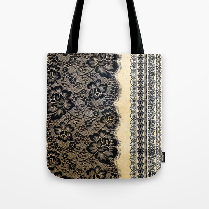 Lace sales tote bag
