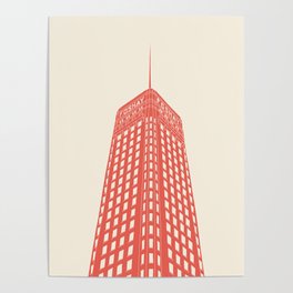 Foshay Tower Minneapolis, Red Poster