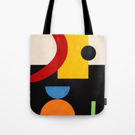 Modern Abstract Colorful Shapes 4 Tote Bag