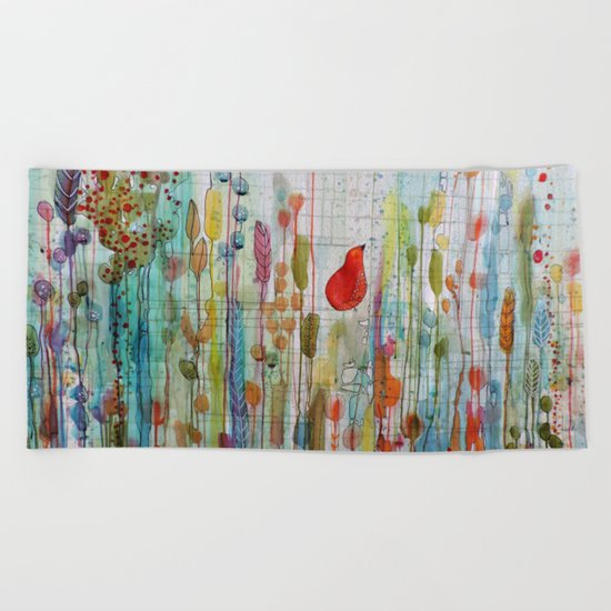 aroma Beach Towel