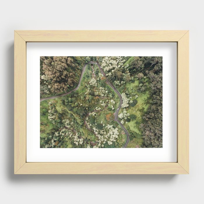 Road to Hana Recessed Framed Print