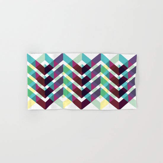 Geometric Pattern #4 (Zig Zag) Hand & Bath Towel