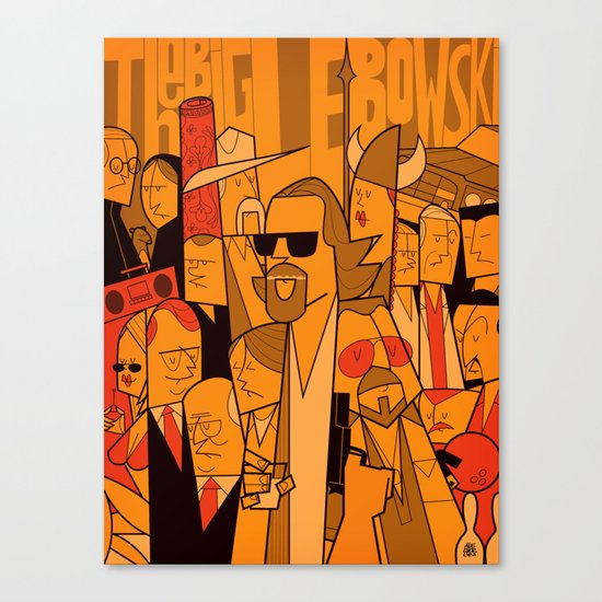 The Big Lebowski Canvas Print