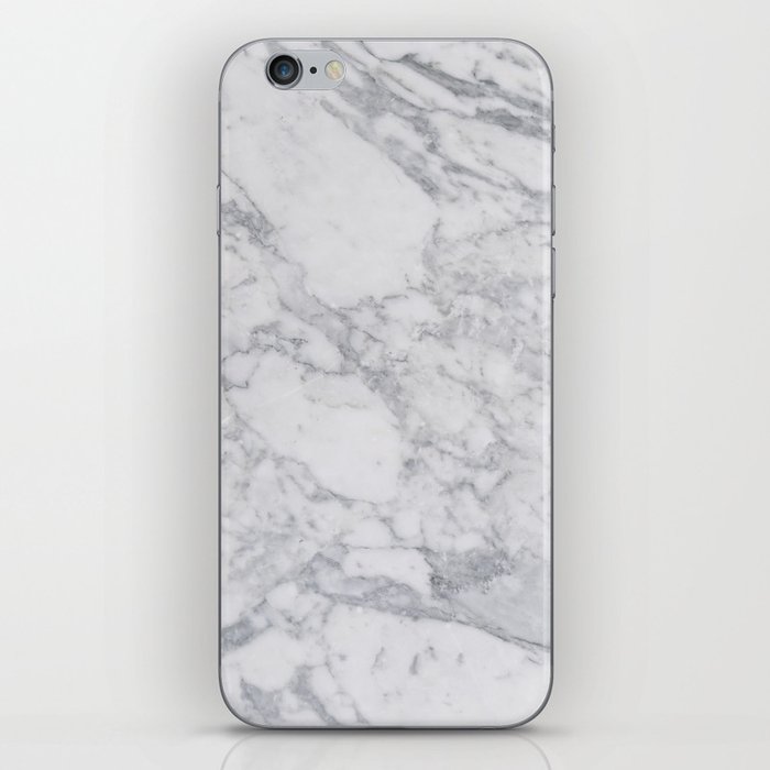 White Marble iPhone Skin