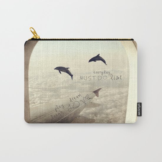 Dolphins Carry-All Pouch