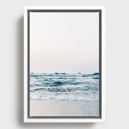 Ocean Wave Framed Canvas