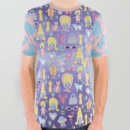Alien 1 All Over Graphic Tee