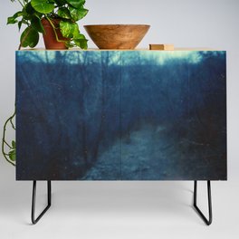 Dirt Road In The Woods Credenza