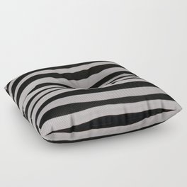 Ink Stripes Invert Floor Pillow