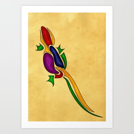 Lizard Art Print