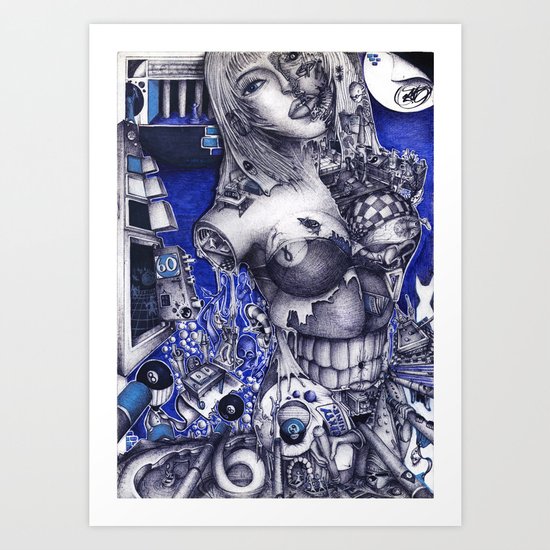 SIXTYNINE Art Print