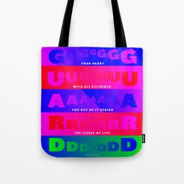 Guard Your Heart (Gradient) Tote Bag