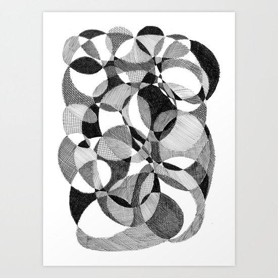 Doodle Art Print