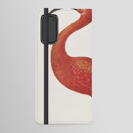 Scarlet Ibis with an Egg Android Wallet Case