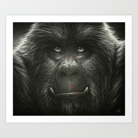 Kong Art Print