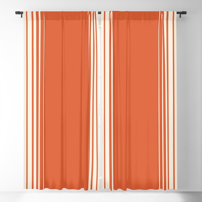 Marmalade & Crème Vertical Gradient Blackout Curtain by colour poems ...