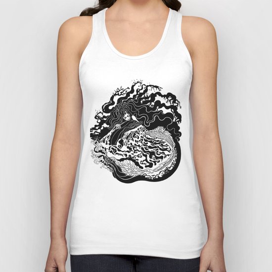 Little mermaid Unisex Tank Top