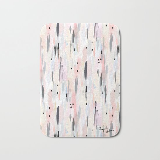 Illumination - blush dream Bath Mat