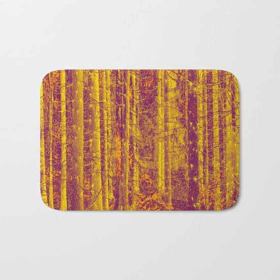 In the middle of the forest Bath Mat