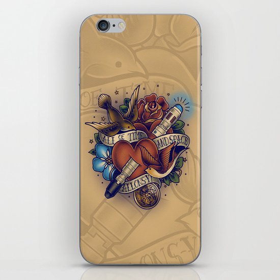 All of Time and Space iPhone & iPod Skin