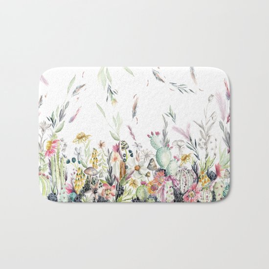 Santa Fe Cactus Love Bath Mat
