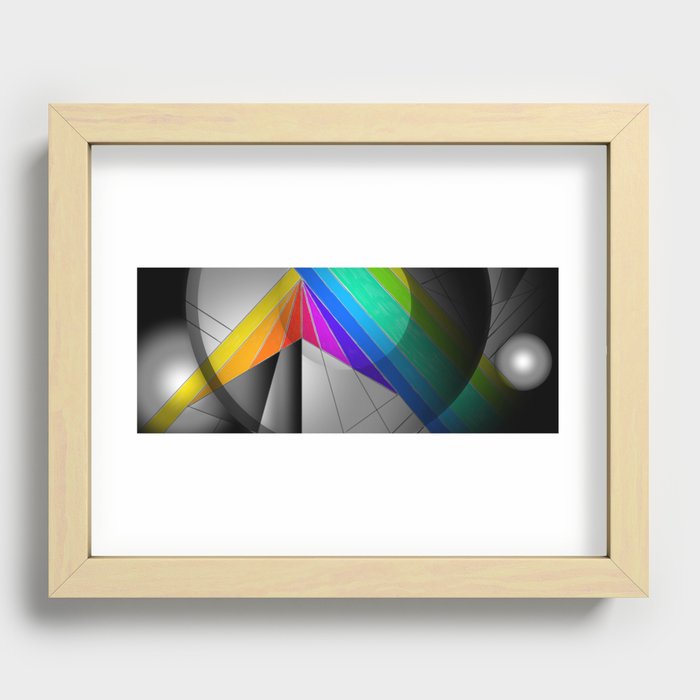 Spectrum Recessed Framed Print