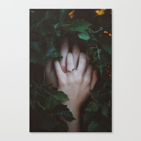 Hands Nature Canvas Print