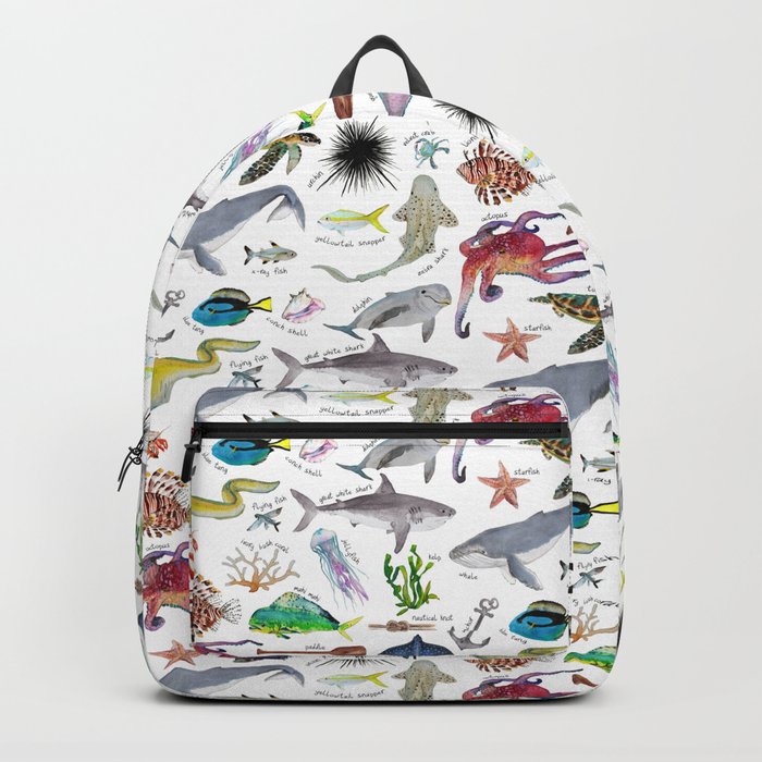Under the Sea Alphabet Backpack by 