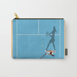 Tennis Game  Carry-All Pouch