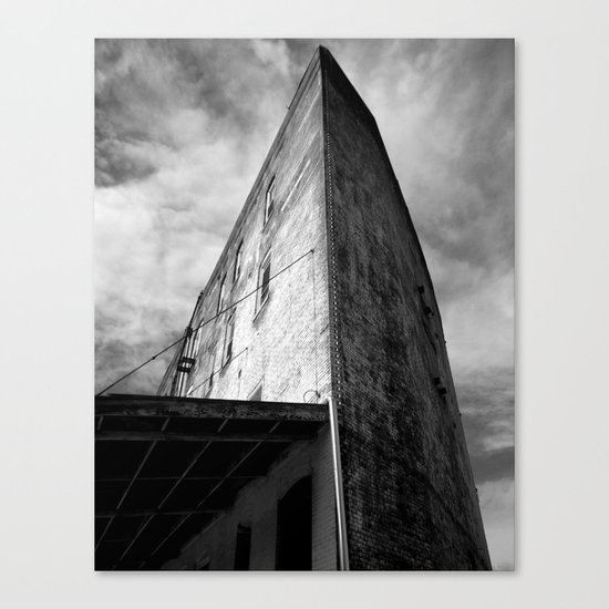 Westbottoms Old Curved Building Canvas Print