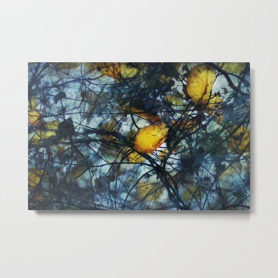 Tangled Winter Metal Print