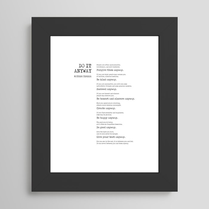 Framed Art Print