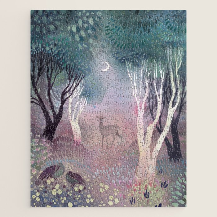 PigBangbang 1000-Piece Wooden Jigsaw Puzzle - Leaves Plants Photomosaic Art (29.5??19.6")