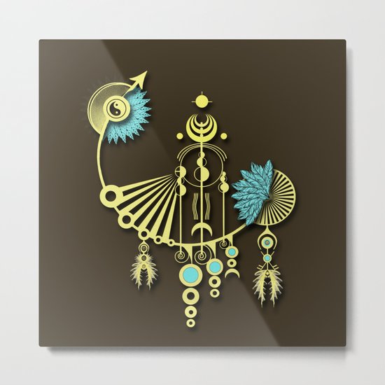 Tock Metal Print