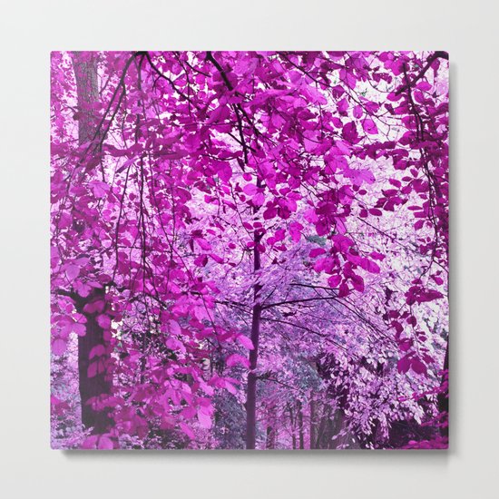 purple forest II Metal Print