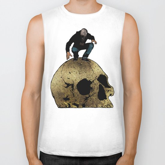Leroy And The Giant's Giant Skull Biker Tank