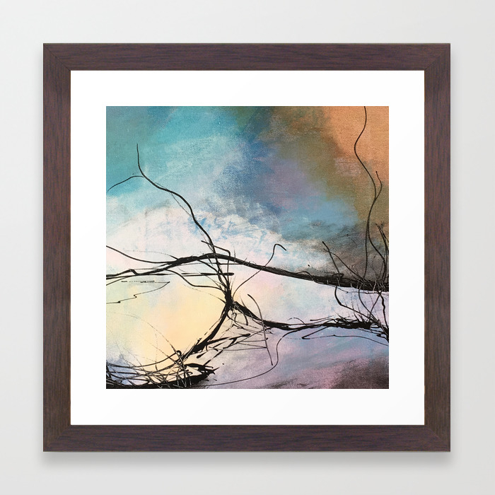 Heaven And Hell Abstract Painting By Jodi Tomer Cloudy Painting