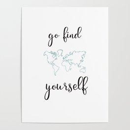 Go find yourself Poster