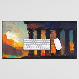 Temple of the Gods Desk Mat