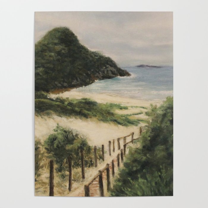 Time to go to Zenith Beach Poster