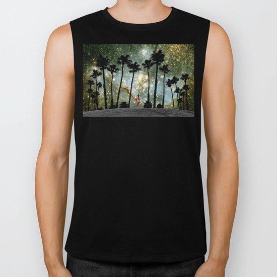 Paradise Galaxy Dream Biker Tank