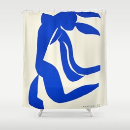 Blue Nude Dancing - Henri Matisse Shower Curtain