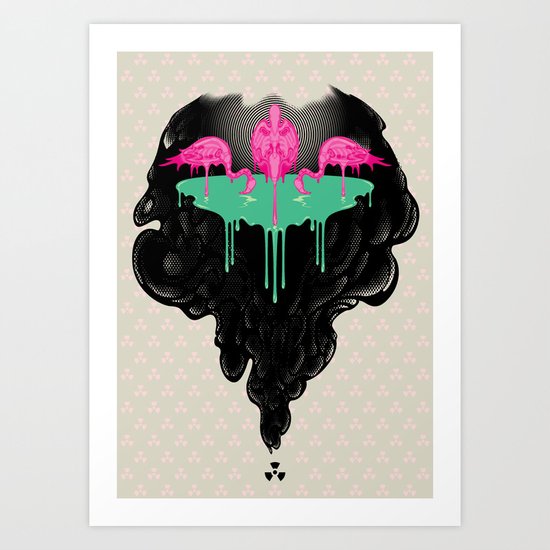 Neo Pollution Art Print