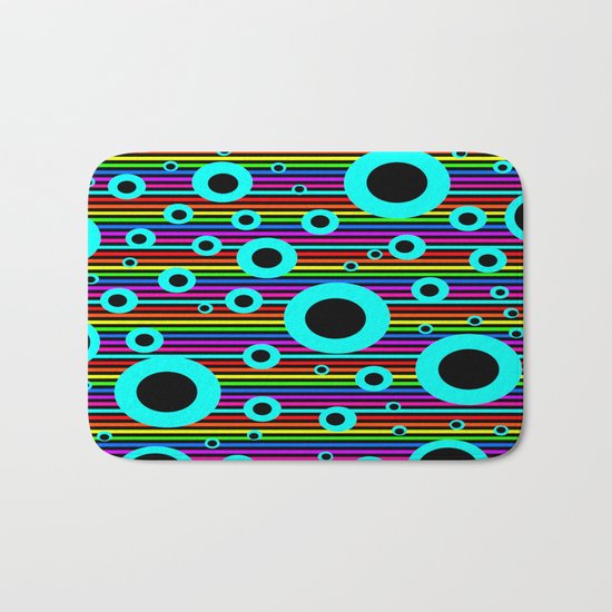 Hole in the water | Greek Quotes Bath Mat