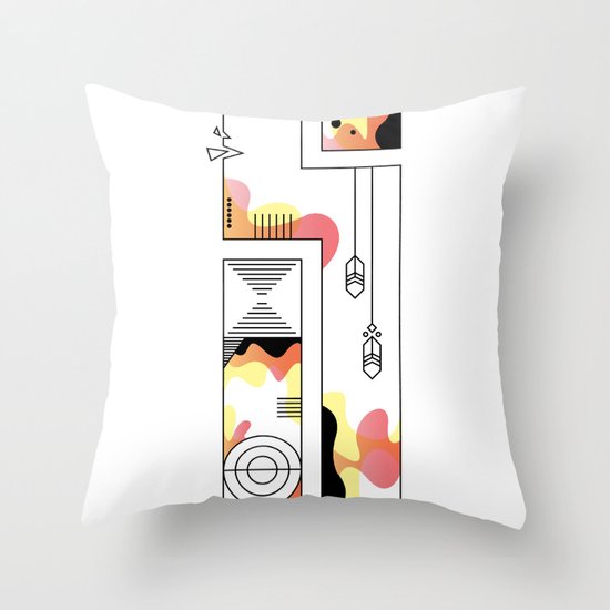 s typo Throw Pillow