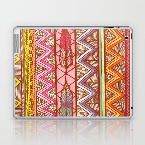 Two Feathers... Laptop & iPad Skin