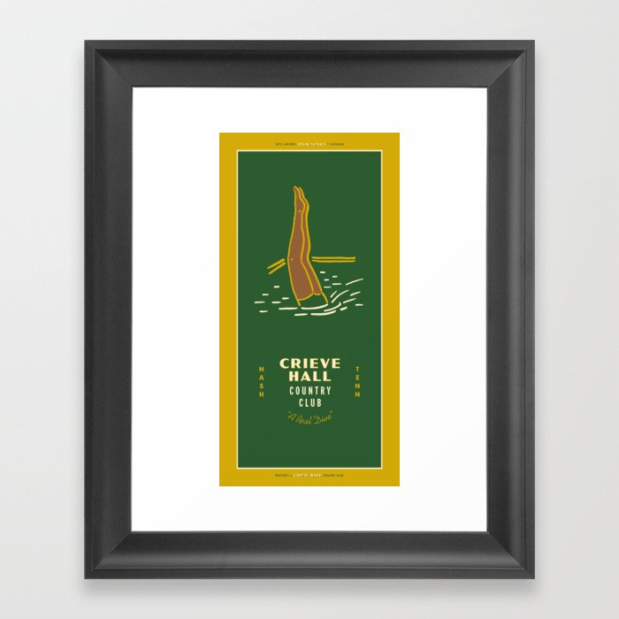 Creive Hall CC Framed Art Print